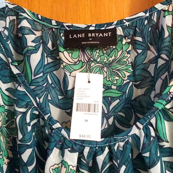 Floral Ribbon Strap Top - Picture 3 of 5